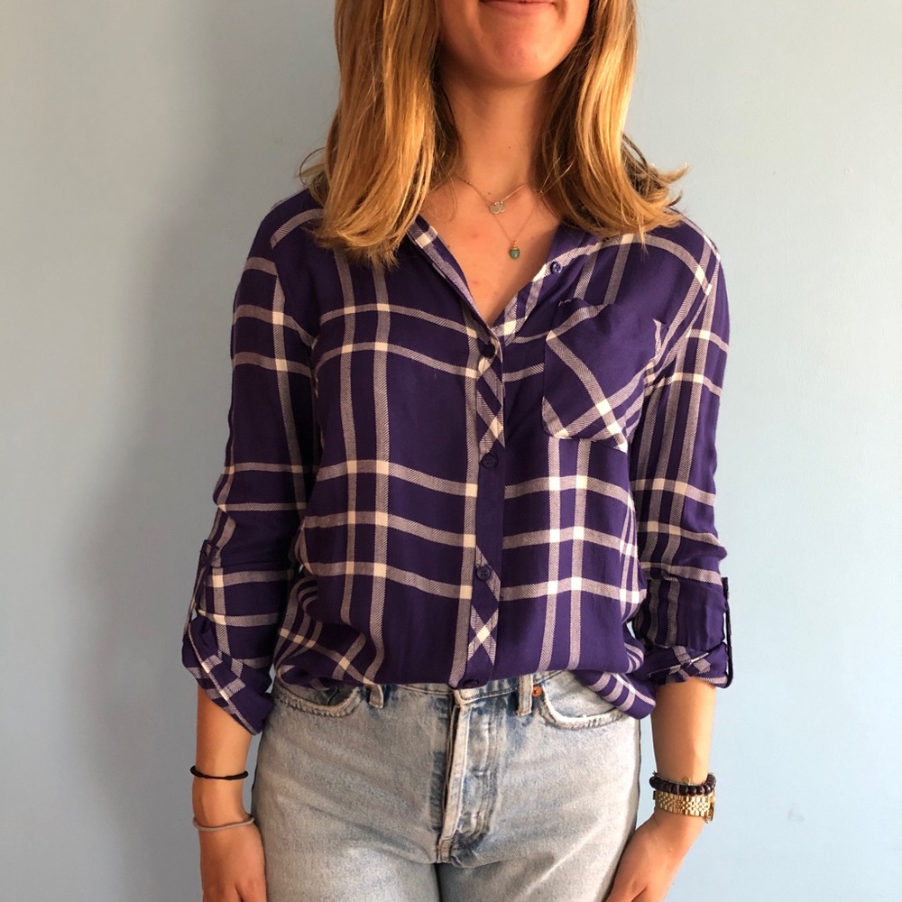 Lightweight flannel.